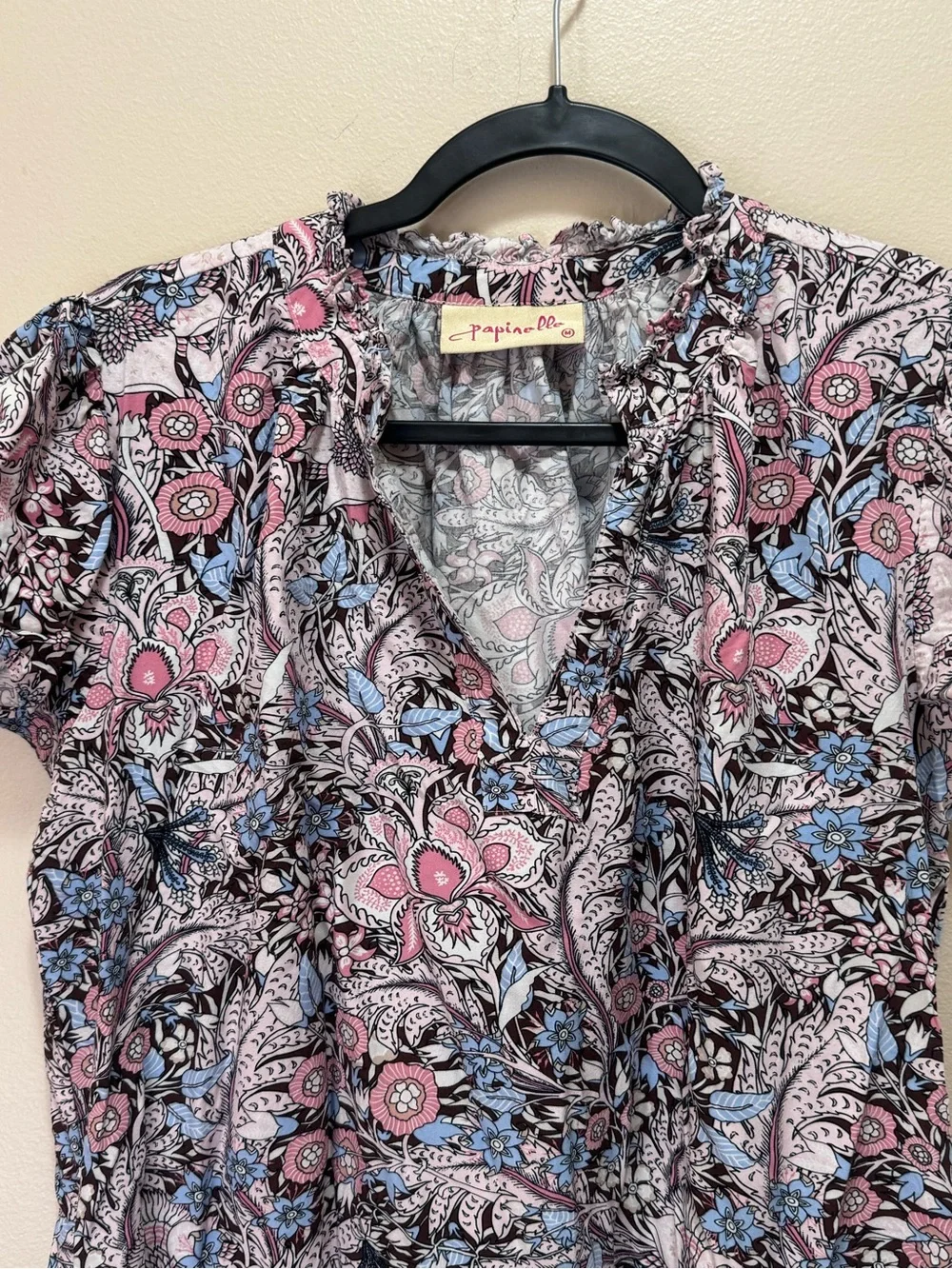 Panels Floral Sleep Dress